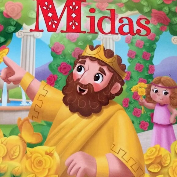 Lot of 2 Little Classics Books for Children: The Three Musketeers, King Midas - Picture 4 of 4